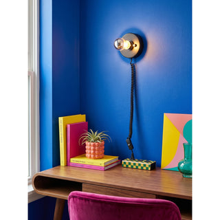 Echo Plug-in Disk Sconce