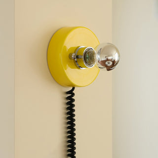 Echo Plug-in Disk Sconce