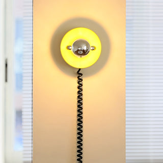 Echo Plug-in Disk Sconce