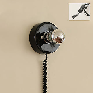 Echo Plug-in Disk Sconce