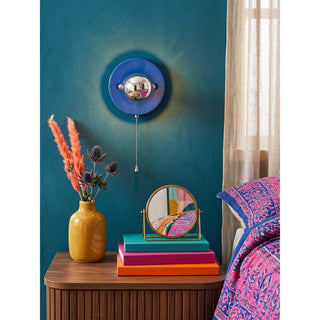 Echo Pull-Chain Disk Sconce