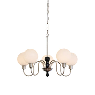 Elara Curved Globe Chandelier