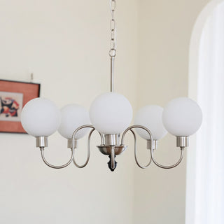 Elara Curved Globe Chandelier