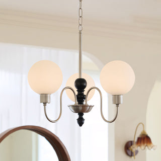 Elara Curved Globe Chandelier