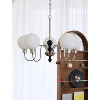 Elara Curved Globe Chandelier