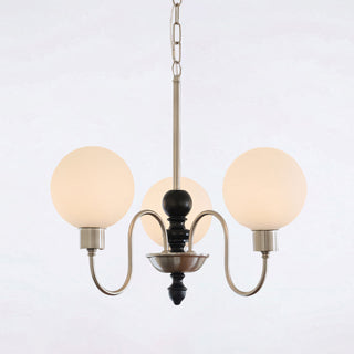 Elara Curved Globe Chandelier