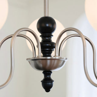 Elara Curved Globe Chandelier
