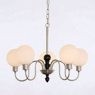 Elara Curved Globe Chandelier