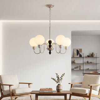 Elara Curved Globe Chandelier