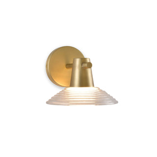 Eldridge Ribbed Glass Sconce