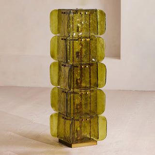 Elias Totem Glass Floor Lamp