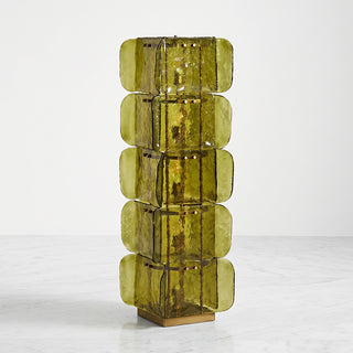 Elias Totem Glass Floor Lamp