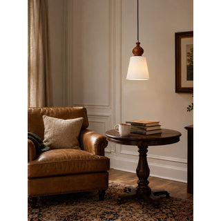 Elin Ribbed Ceramics Pendant Lamp