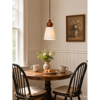 Elin Ribbed Ceramics Pendant Lamp