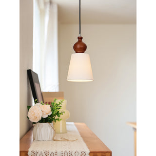 Elin Ribbed Ceramics Pendant Lamp