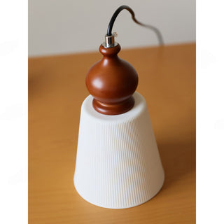 Elin Ribbed Ceramics Pendant Lamp