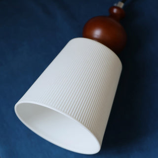 Elin Ribbed Ceramics Pendant Lamp