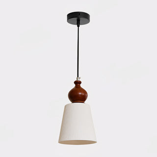 Elin Ribbed Ceramics Pendant Lamp