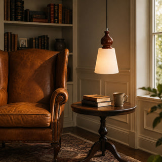 Elin Ribbed Ceramics Pendant Lamp