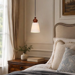 Elin Ribbed Ceramics Pendant Lamp