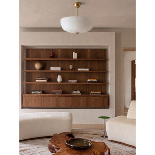 Elinal Frosted Glass Flush Mount