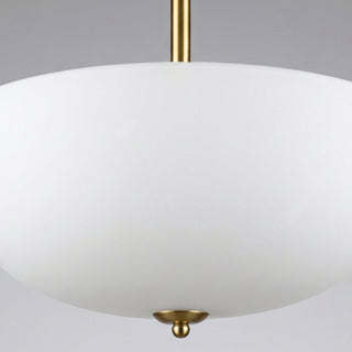 Elinal Frosted Glass Flush Mount