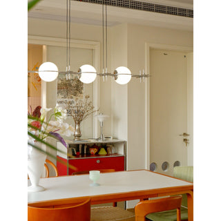 Elio Halosphere Linear Pendant Light