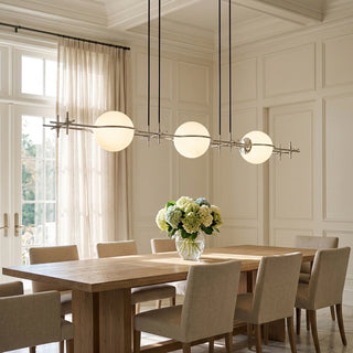 Elio Halosphere Linear Pendant Light