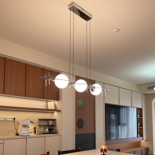 Elio Halosphere Linear Pendant Light