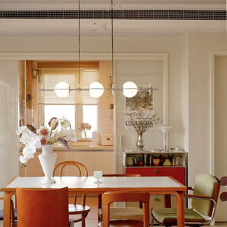 Elio Halosphere Linear Pendant Light