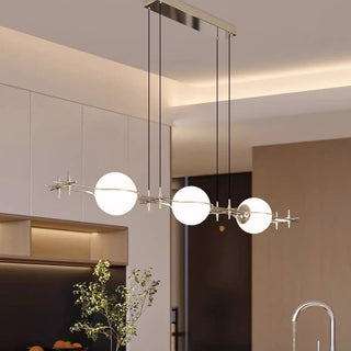 Elio Halosphere Linear Pendant Light