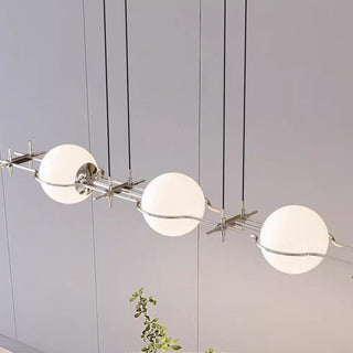 Elio Halosphere Linear Pendant Light