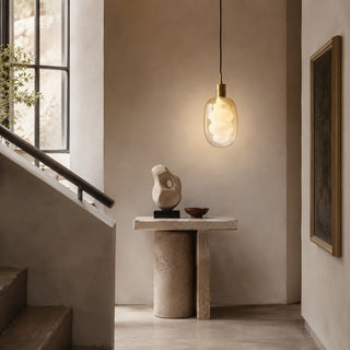 Elixir Wavy Glass Pendant Lamp