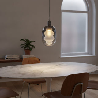 Elixir Wavy Glass Pendant Lamp