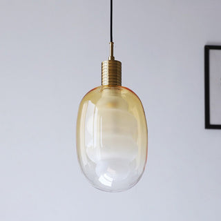 Elixir Wavy Glass Pendant Lamp