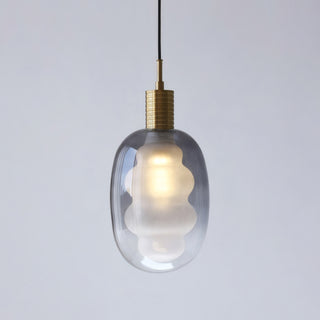 Elixir Wavy Glass Pendant Lamp