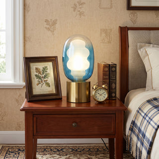 Elixir Wavy Glass Table Lamp