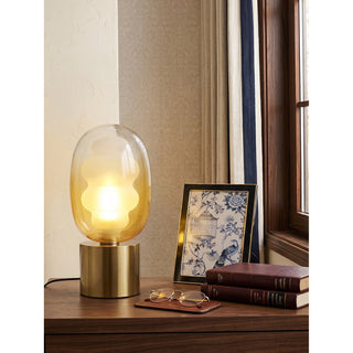 Elixir Wavy Glass Table Lamp