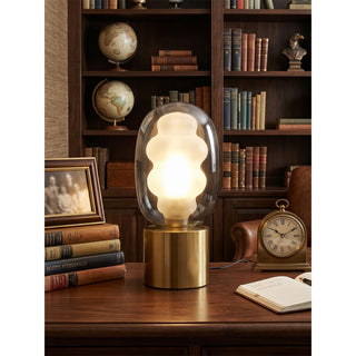 Elixir Wavy Glass Table Lamp