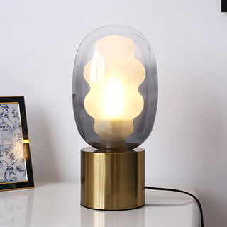 Elixir Wavy Glass Table Lamp