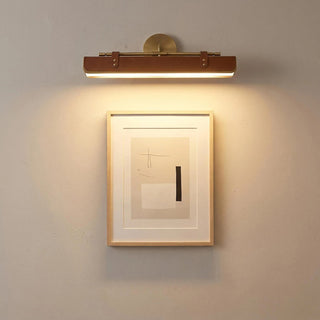 Equest Riveted Leather Sconce