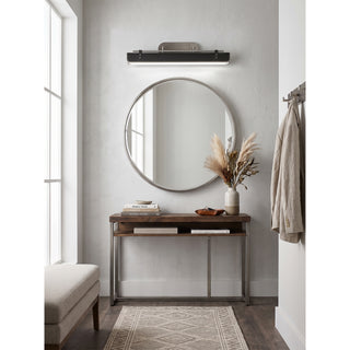 Equest Riveted Leather Sconce