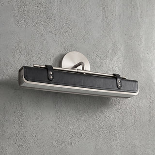 Equest Riveted Leather Sconce