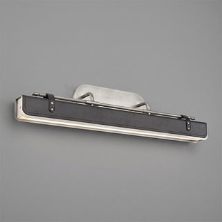 Equest Riveted Leather Sconce