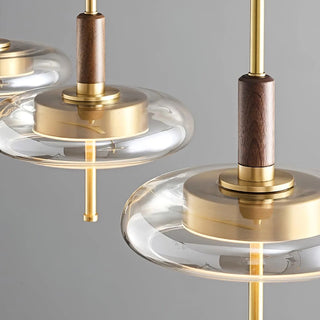 Equinox Glass Disc Pendant Lamp