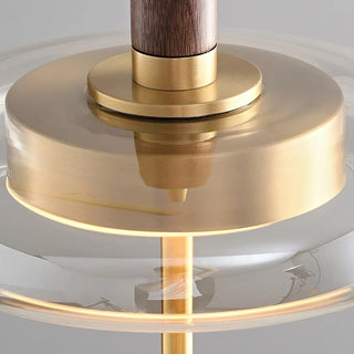 Equinox Glass Disc Pendant Lamp