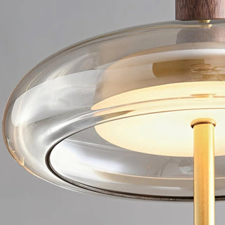 Equinox Glass Disc Pendant Lamp