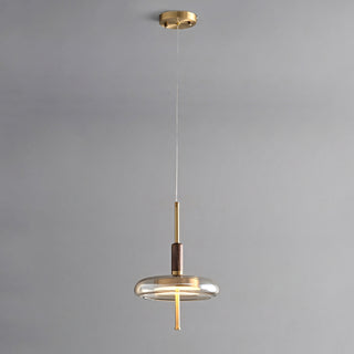 Equinox Glass Disc Pendant Lamp