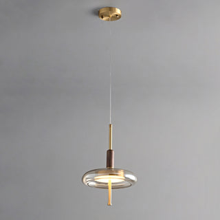 Equinox Glass Disc Pendant Lamp