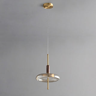 Equinox Glass Disc Pendant Lamp